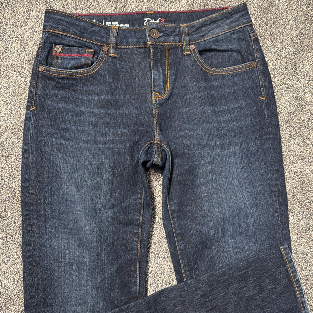Dark Wash DH3 Mia Mid Rise Jeans, 4x31